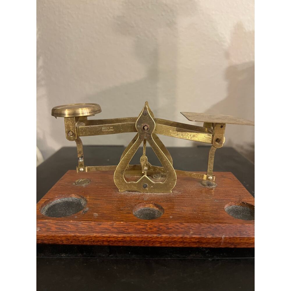 Antique “Warranted Accurate” Small Scale – Made in England